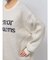 【WEB限定】ロゴルーズニット