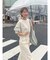 スリーブボリュームショートスウェット