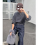 スリーブボリュームショートスウェット