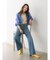 Levi's別注 XL STRAIGHTダメージデニム