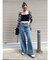 Levi's別注 XL STRAIGHTダメージデニム