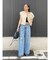 Levi's別注 XL STRAIGHTダメージデニム