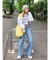 Levi's別注 XL STRAIGHTダメージデニム