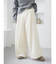 コーデュロイワイドパンツ