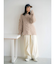 コーデュロイワイドパンツ