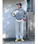 メランジニットルーズパンツ