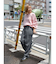 メランジニットルーズパンツ