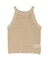 テープヤーンアメスリニットタンクトップ