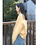 ハイネックボリュームカラーニット