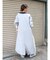 リバーシブルチェックロングコート