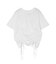ギャザーデザインハーフスリーブTee