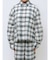 サイドスリットチェックシャツ