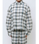サイドスリットチェックシャツ