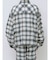 サイドスリットチェックシャツ