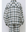 サイドスリットチェックシャツ