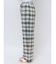 チェックラフパンツ
