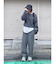 カシミヤ混スムース編みルーズニット