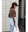 【WEB限定】スリーブデザインリボンニット