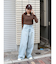 【WEB限定】スリーブデザインリボンニット