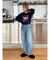 【UNISEX】ヴィンテージルーズテーパードデニム