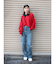 ヘムスリットクラッシュデザインデニム