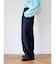 タックストレートパンツ