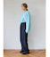 タックストレートパンツ