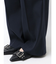 タックストレートパンツ