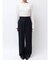 タックストレートパンツ