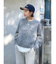 カラーモヘヤ混ルーズニット