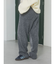 メランジニットルーズパンツ