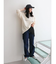 シンチバックルーズデニム