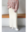ニットアイラインスカート