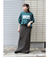 ニットアイラインスカート