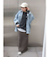 ニットアイラインスカート