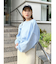 コットン混ショートルーズニット