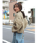 レースアップケーブルニット