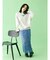 【WEB限定】シャーリングデザインスカート