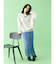【WEB限定】シャーリングデザインスカート