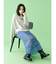 【WEB限定】シャーリングデザインスカート