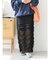 【WEB限定】シャーリングデザインスカート