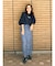 【WEB限定】シャーリングデザインスカート