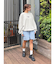 【WEB限定】ストライプラフハーフパンツ