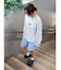 【WEB限定】ストライプラフハーフパンツ