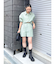 【WEB限定】ストライプラフハーフパンツ