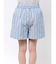 【WEB限定】ストライプラフハーフパンツ