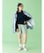 【WEB限定】エンブロイダリーコットン混スラブニット