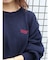 【WEB限定】エンブロイダリーコットン混スラブニット