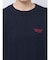 【WEB限定】エンブロイダリーコットン混スラブニット