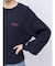 【WEB限定】エンブロイダリーコットン混スラブニット